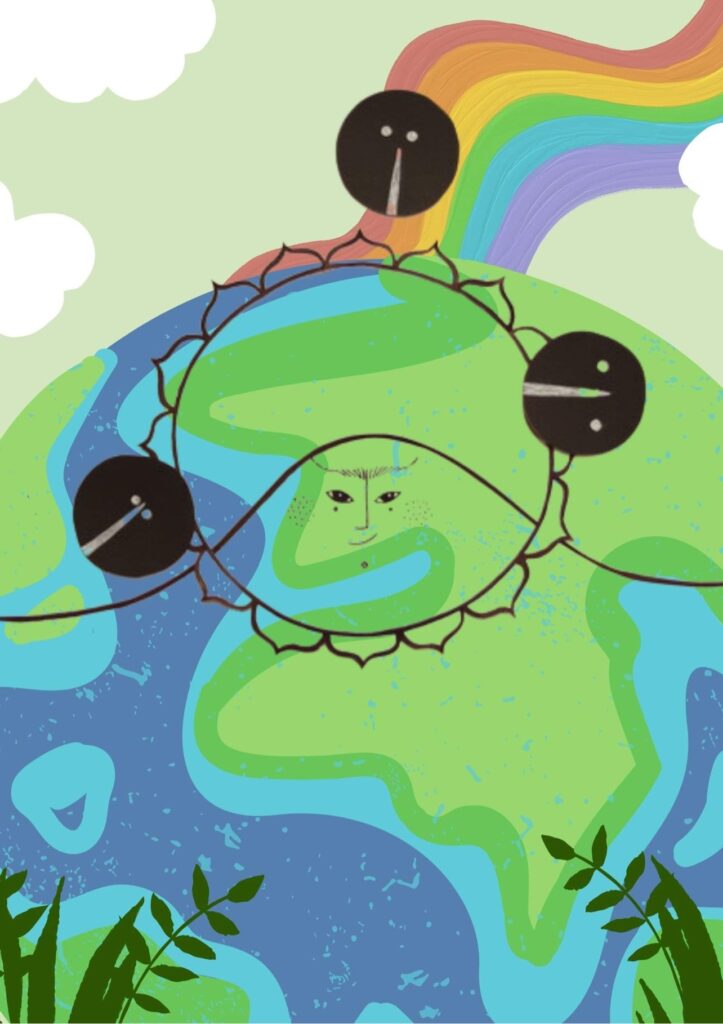 Kiemelt kép a TAFE / Lélekhívogató - a szivárvány meséje Animációs-élőzenés-bábos játék Tárnok Maricával című eseményhez