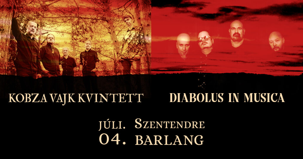 Kiemelt kép a Kobza Vajk Kvintett, Diabolus In Musica, Bihari Balázs // Barlang című eseményhez