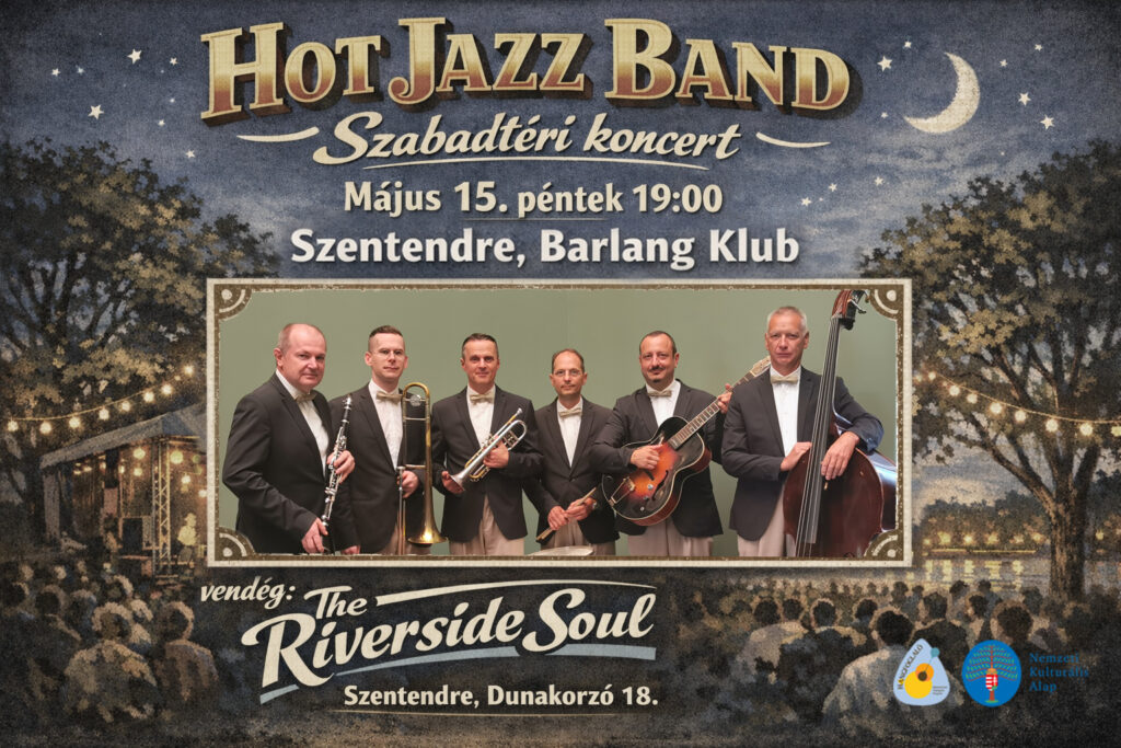 Kiemelt kép a Hot Jazz Band, The Riverside Soul // Barlang kert című eseményhez