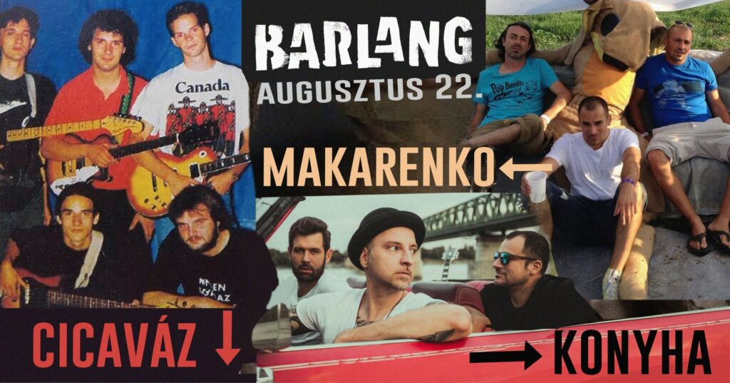 Kiemelt kép a Makarenko, Konyha, Cicaváz // Barlang kert című eseményhez
