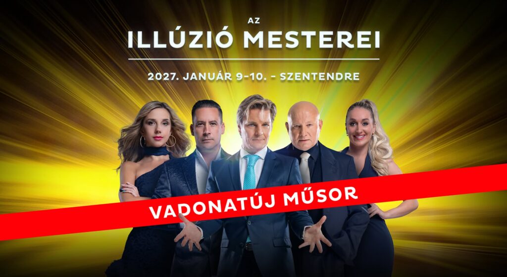 Kiemelt kép a Illúzió Mesterei Szentendrén című eseményhez