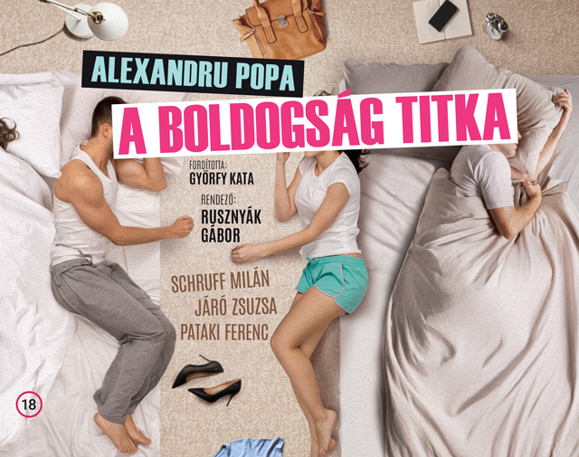 Kiemelt kép a A. Popa: A BOLDOGSÁG TITKA - az Orlai Produkció előadása című eseményhez